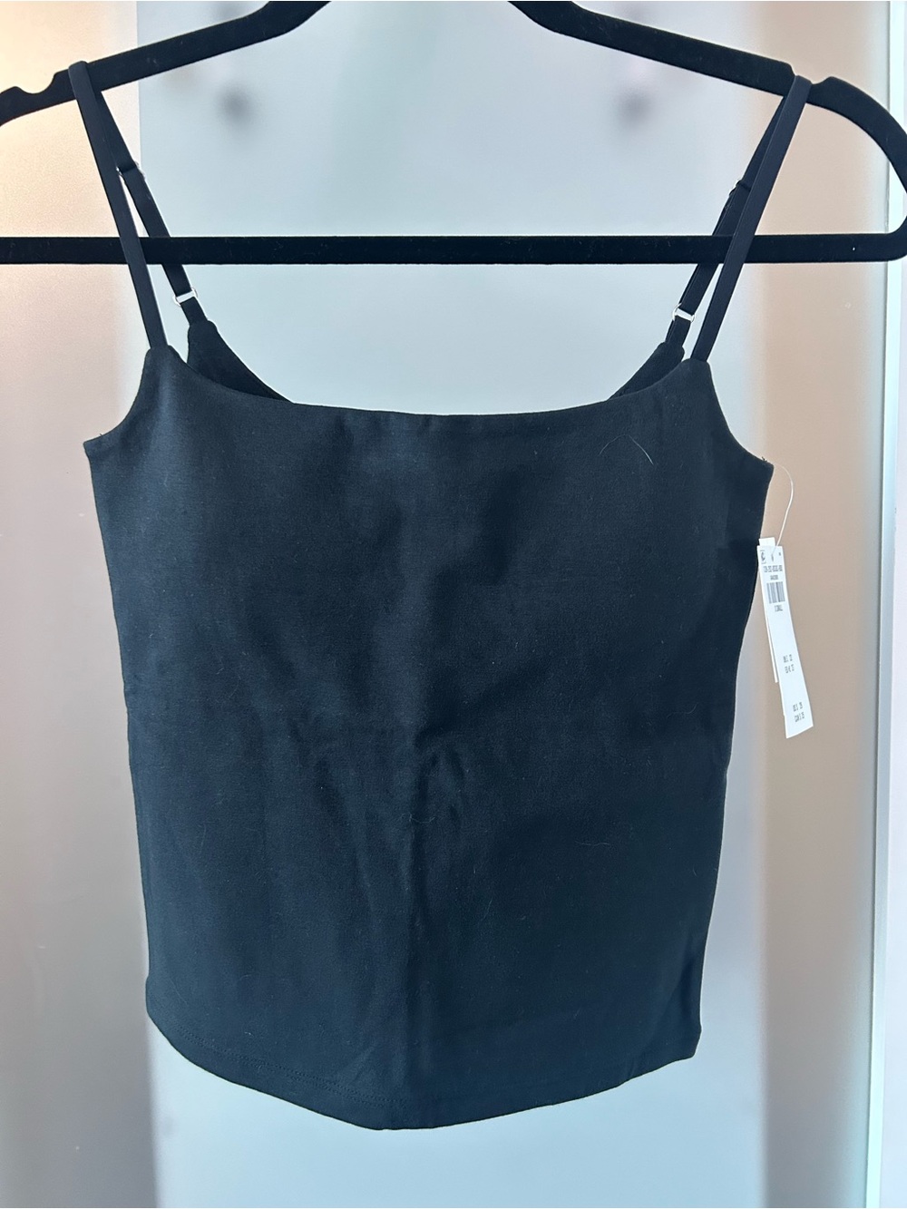 Black and White A&F Tank Tops - Women’s Layering Camisoles - Picture 3 of 7